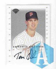 1996 Leaf Authentic Signature Series Tom Quinlan Auto Twins